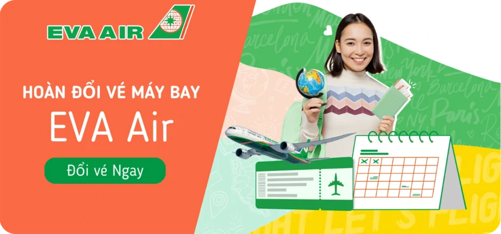 Eva Air – Đai lý  Evaair Việt Nam