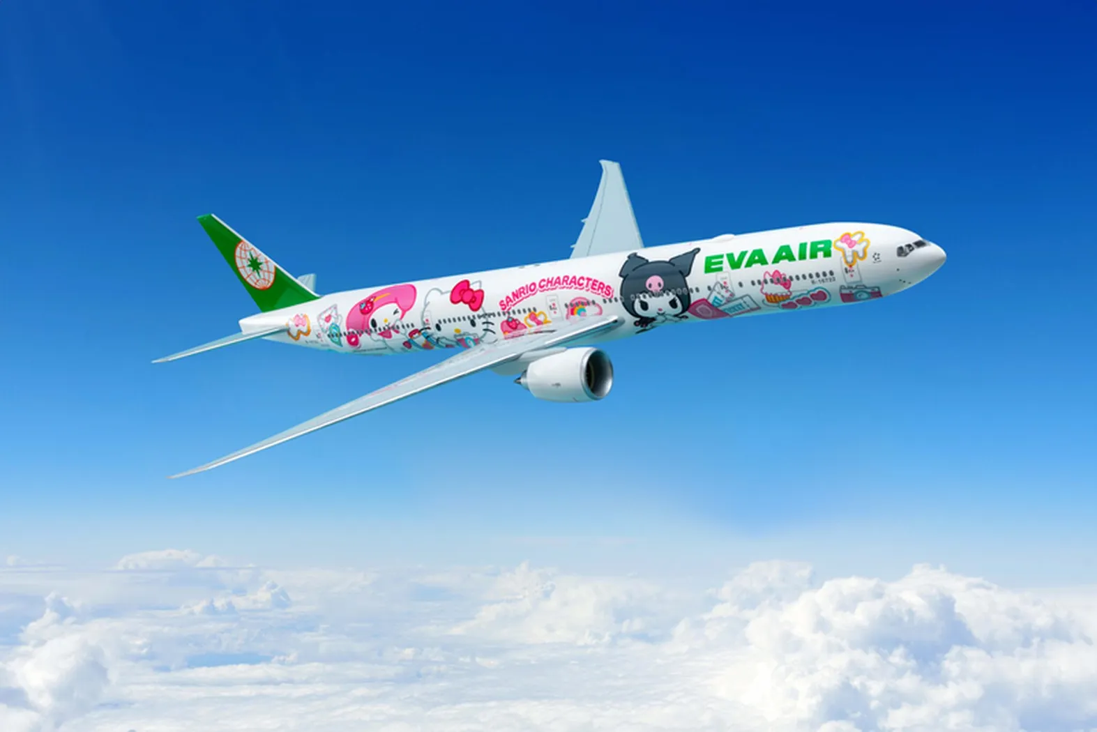 Máy bay Hello Kitty của EVA Air