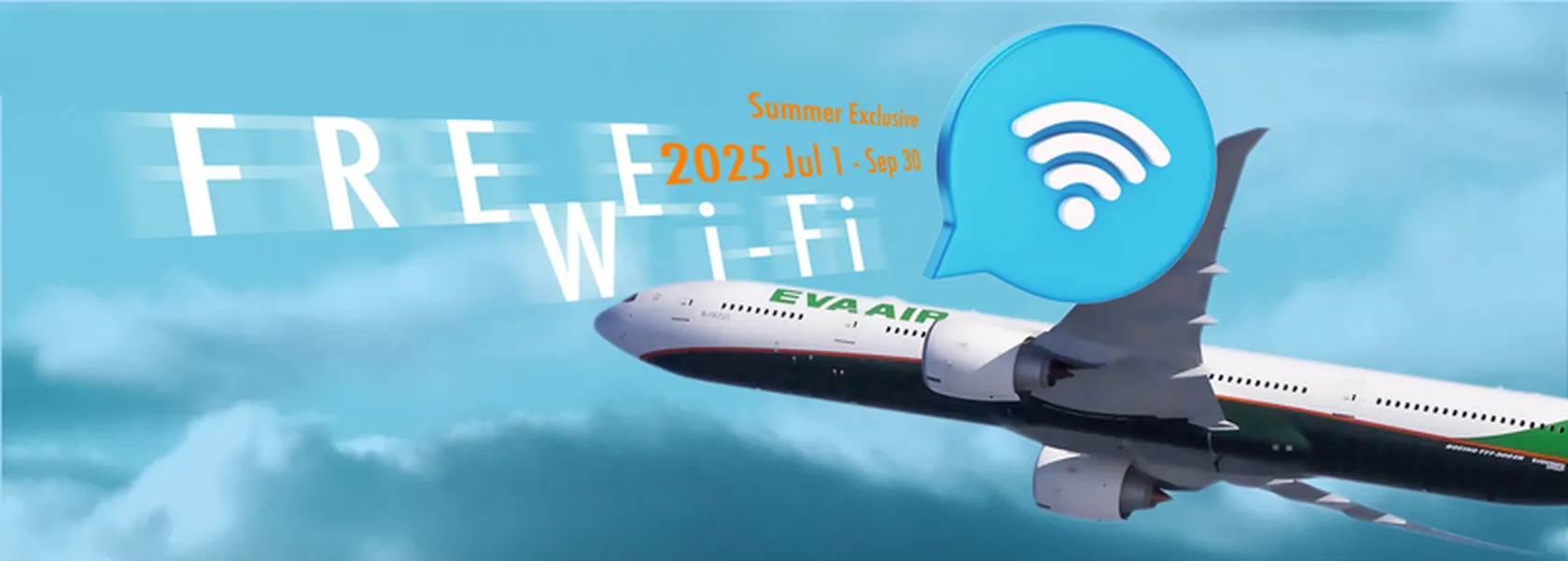 Wi-Fi Trên Chuyến Bay EVA Air